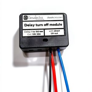 Deselectra Automotive Time Delay Relay 20A Copper Cable-0