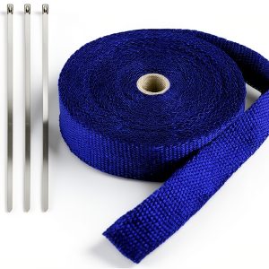 LKRXW Exhaust Heat Wrap Fiberglass 1.5mm Insulation-0