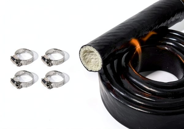 HONTAYOKA Heat Shield Sleeve 5ft Fiberglass-3