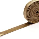 TEEORKKL Titanium Heat Shield Sleeve 10ft Adjustable Spark Plug Wire-0