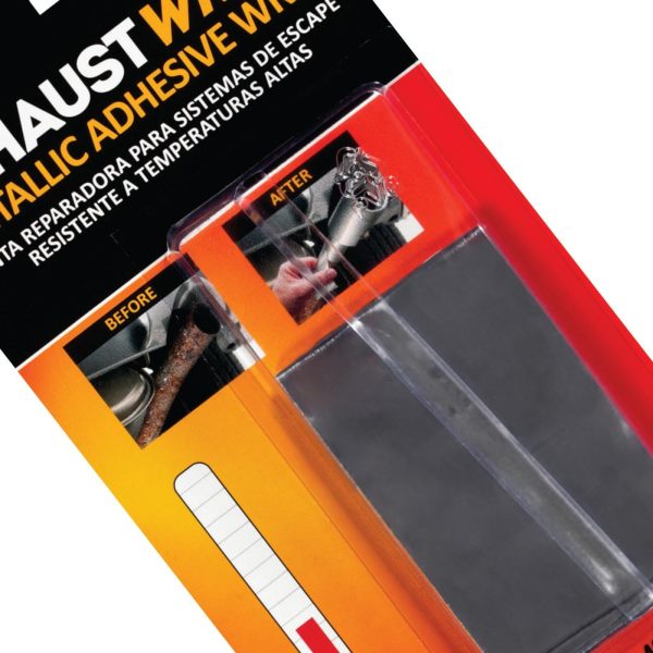 Versachem Exhaust Heat Wrap 2" x 40" Aluminum Acrylic Waterproof Tape-1