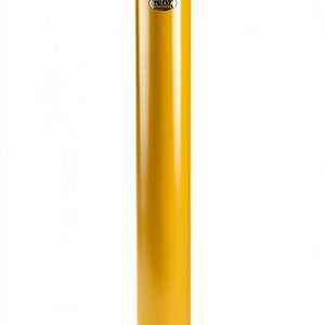 36x4.5 Pipe Safety Bollard Yellow by Vestil Heavy Duty Blend Design-0