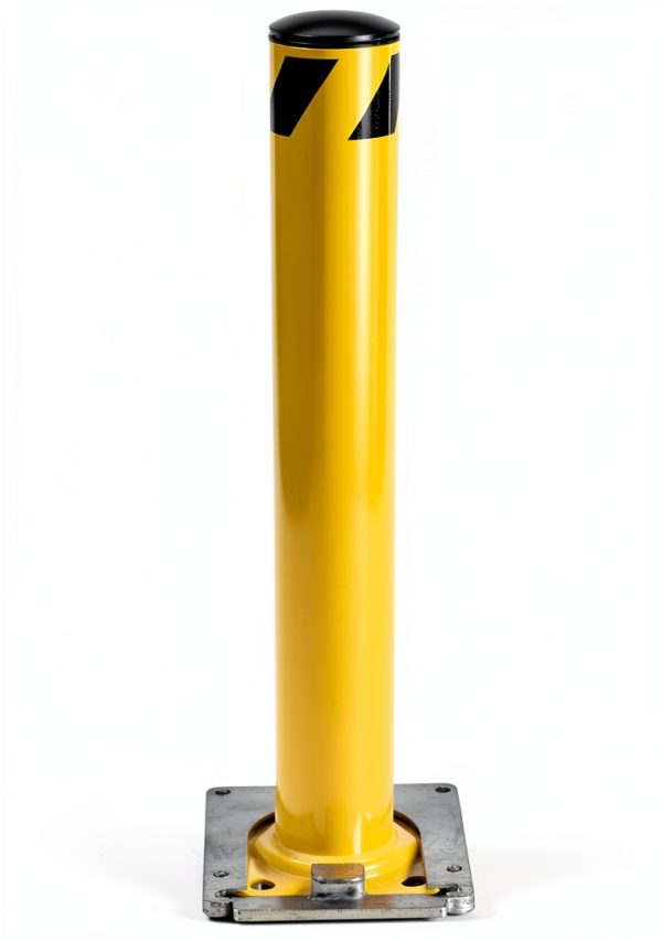 36x4.5 Surface Mounted Bollard by Vestil Multi Color Heavy Duty Blend-2