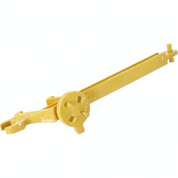 Vestil PDL-800-M Steel Overhead Drum Lifter 14-3/4" Blue Yellow 800lb-6